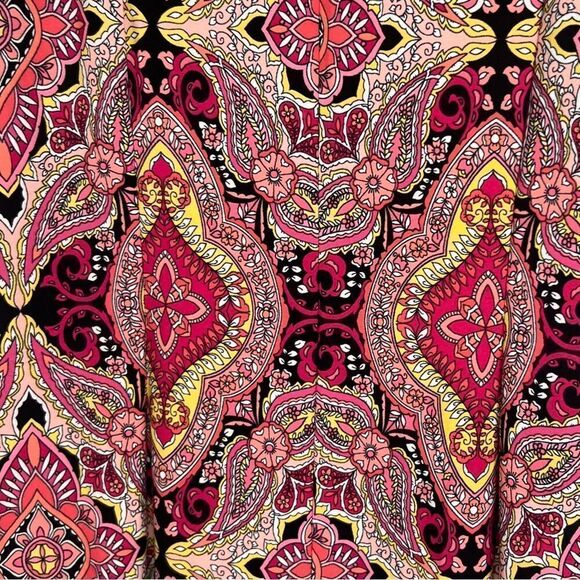 London Times Colorful Printed Maxi Sundress. Size 10. Great Condition!! - Picture 8 of 13